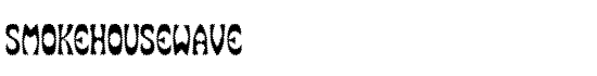 SmokeHouseWave - Download Thousands of Free Fonts at FontZone.net