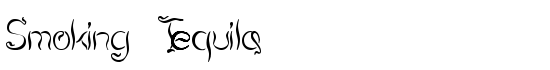 Smoking Tequila - Download Thousands of Free Fonts at FontZone.net