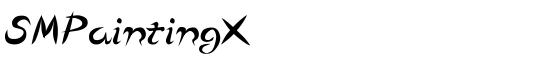 SMPaintingX - Download Thousands of Free Fonts at FontZone.net