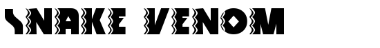 Snake Venom - Download Thousands of Free Fonts at FontZone.net