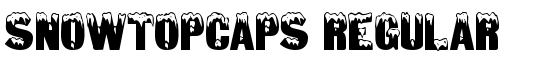 SnowtopCaps Regular - Download Thousands of Free Fonts at FontZone.net