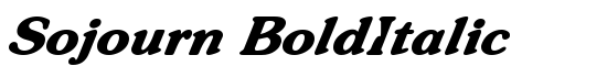 Sojourn BoldItalic - Download Thousands of Free Fonts at FontZone.net