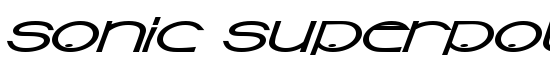 Sonic Superpowers - Download Thousands of Free Fonts at FontZone.net
