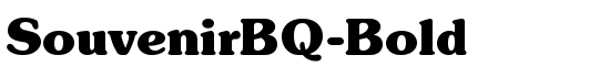 SouvenirBQ-Bold - Download Thousands of Free Fonts at FontZone.net