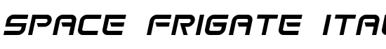 Space Frigate Italic - Download Thousands of Free Fonts at FontZone.net