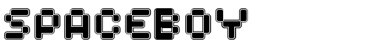 Spaceboy - Download Thousands of Free Fonts at FontZone.net