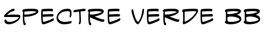 Spectre Verde BB - Download Thousands of Free Fonts at FontZone.net