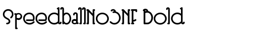 SpeedballNo3NF Bold - Download Thousands of Free Fonts at FontZone.net