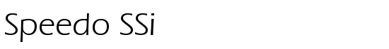 Speedo SSi - Download Thousands of Free Fonts at FontZone.net