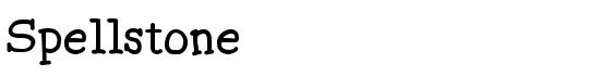 Spellstone - Download Thousands of Free Fonts at FontZone.net