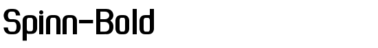 Spinn-Bold - Download Thousands of Free Fonts at FontZone.net