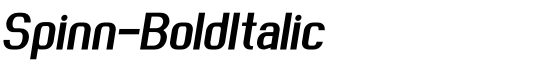 Spinn-BoldItalic - Download Thousands of Free Fonts at FontZone.net