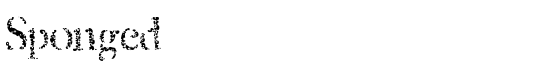 Sponged - Download Thousands of Free Fonts at FontZone.net