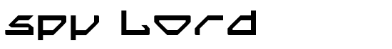 Spy Lord - Download Thousands of Free Fonts at FontZone.net