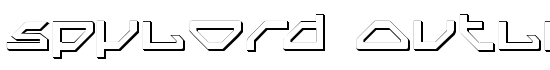Spylord Outline - Download Thousands of Free Fonts at FontZone.net