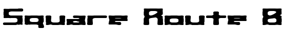 Square Route BRK - Download Thousands of Free Fonts at FontZone.net