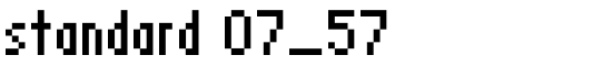 standard 07_57 - Download Thousands of Free Fonts at FontZone.net