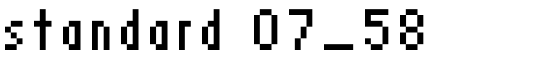 standard 07_58 - Download Thousands of Free Fonts at FontZone.net