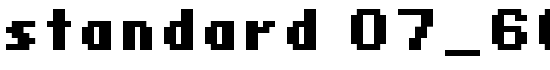 standard 07_66 - Download Thousands of Free Fonts at FontZone.net