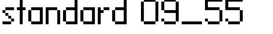 standard 09_55 - Download Thousands of Free Fonts at FontZone.net