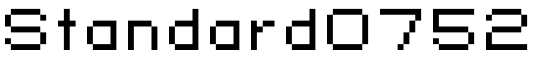 Standard0752 - Download Thousands of Free Fonts at FontZone.net