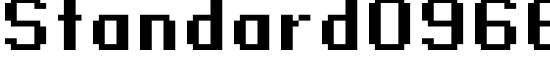Standard0966 - Download Thousands of Free Fonts at FontZone.net