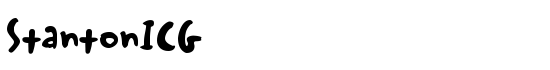 StantonICG - Download Thousands of Free Fonts at FontZone.net
