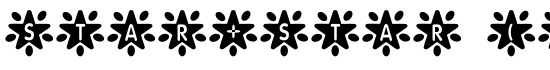 STAR+STAR (sRB) - Download Thousands of Free Fonts at FontZone.net