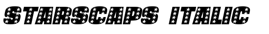 StarsCaps Italic - Download Thousands of Free Fonts at FontZone.net