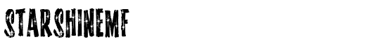 StarshineMF - Download Thousands of Free Fonts at FontZone.net