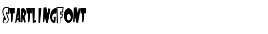StartlingFont - Download Thousands of Free Fonts at FontZone.net