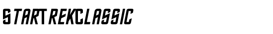 StarTrekClassic - Download Thousands of Free Fonts at FontZone.net