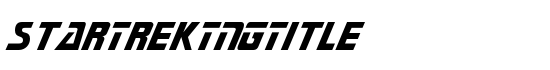 StarTrekTNGTitle - Download Thousands of Free Fonts at FontZone.net