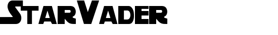StarVader - Download Thousands of Free Fonts at FontZone.net