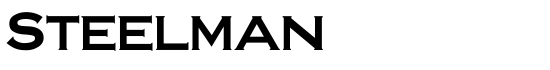 Steelman - Download Thousands of Free Fonts at FontZone.net
