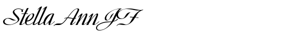 StellaAnnJF - Download Thousands of Free Fonts at FontZone.net