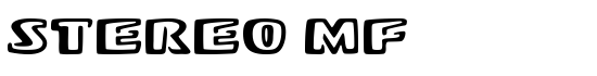 Stereo MF - Download Thousands of Free Fonts at FontZone.net