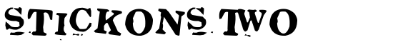 Stickons Two - Download Thousands of Free Fonts at FontZone.net
