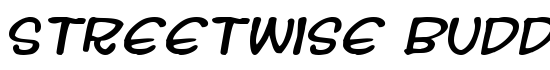 Streetwise buddy - Download Thousands of Free Fonts at FontZone.net