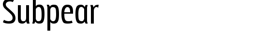 Subpear - Download Thousands of Free Fonts at FontZone.net