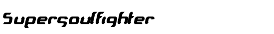 Supersoulfighter - Download Thousands of Free Fonts at FontZone.net