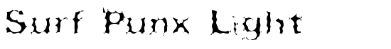 Surf Punx Light - Download Thousands of Free Fonts at FontZone.net