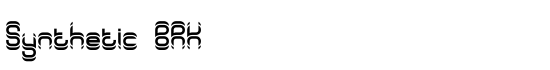 Synthetic BRK - Download Thousands of Free Fonts at FontZone.net