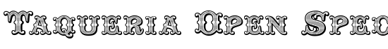 Taqueria Open Special - Download Thousands of Free Fonts at FontZone.net