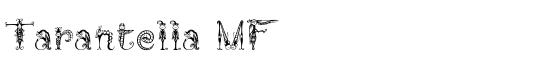 Tarantella MF - Download Thousands of Free Fonts at FontZone.net