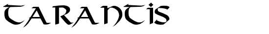 Tarantis - Download Thousands of Free Fonts at FontZone.net