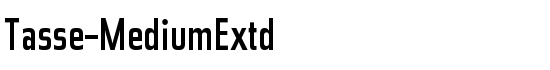 Tasse-MediumExtd - Download Thousands of Free Fonts at FontZone.net