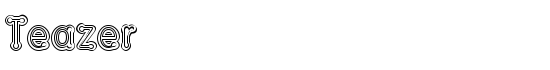Teazer - Download Thousands of Free Fonts at FontZone.net