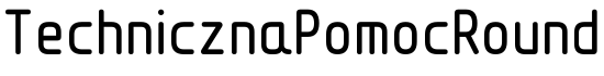 TechnicznaPomocRound - Download Thousands of Free Fonts at FontZone.net