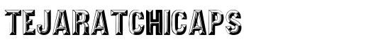 TejaratchiCaps - Download Thousands of Free Fonts at FontZone.net